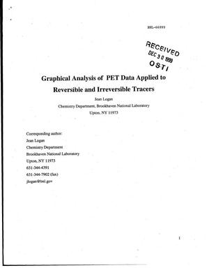 Graphical Analysis of PET Data Applied to Reversible and Irreversible Tracers