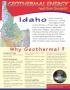 Book: Geothermal Energy--Heat from the Earth: Idaho