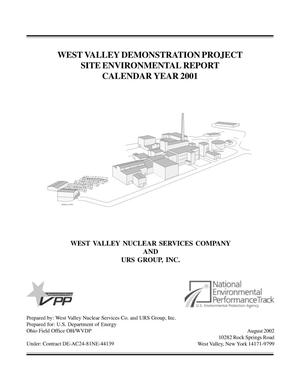 West Valley Demonstration Project Site Environmental Report Calendary Year 2001