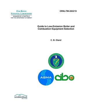 Guide to Low-Emission Boiler and Combustion Equipment Selection