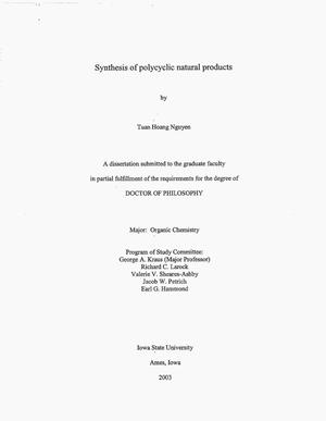 Synthesis of Polycyclic Natural Products