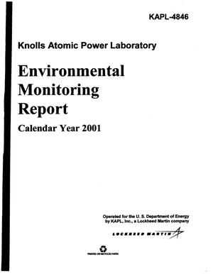 Knolls Atomic Power Laboratory environmental monitoring report, calendar year 2001
