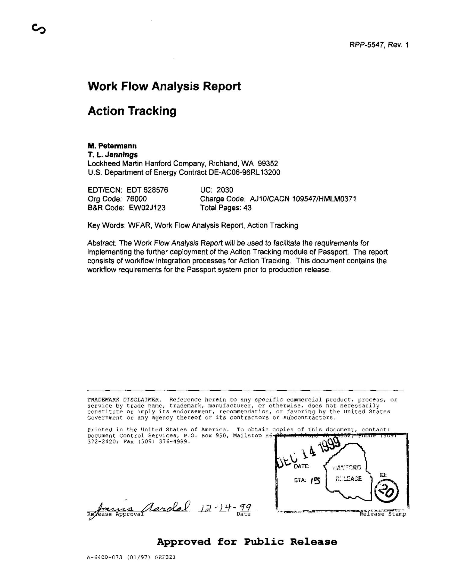 Work Flow Analysis Report Action Tracking
                                                
                                                    [Sequence #]: 3 of 45
                                                