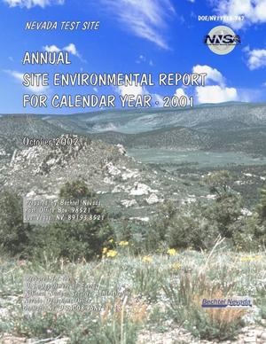 Annual Site Environmental Report for Calendar Year 2001