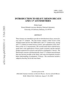 Introduction to heavy meson decays and CP asymmetries