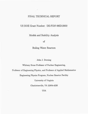 Models and Stability Analysis of Boiling Water Reactors