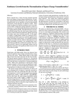 Emittance growth for the thermalization of space-charged nonuniformities