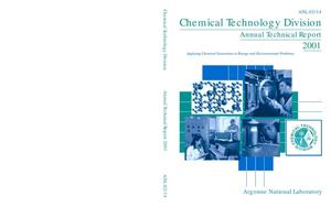 Chemical Technology Division annual technical report, 2001.