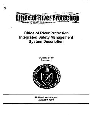 Office of River Protection Integrated Safety Management System Description