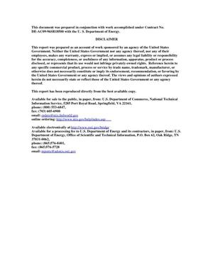 Interim Report for Crucible-Scale Active Vitrification Testing Envelope B (AZ-102)