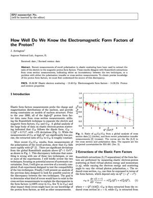How well do we know the electromagnetic form factors of the proton?