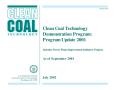 Report: Clean Coal Technology Demonstration Program: Program Update 2001