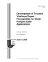 Thesis or Dissertation: Development of Trivalent Ytterbium Doped Fluorapatites for Diode-Pump…