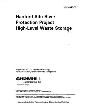 Hanford Site River Protection Project (RPP) High Level Waste Storage