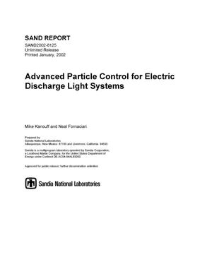 Advanced Particle Control for Electric Discharge Light Systems