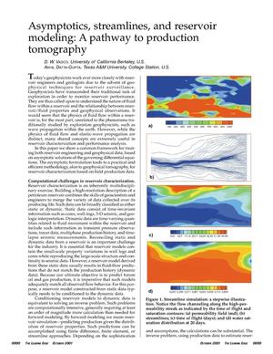 Asymptotics, streamlines, and reservoir modeling: a pathway to production tomography