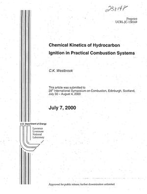 Chemical Kinetics of Hydrocarbon Ignition in Practical Combustion Systems