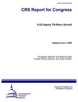V-22 Osprey Tilt-Rotor Aircraft