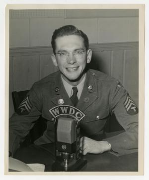 Willis Conover in military uniform at WWDC