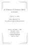 Pamphlet: [Recital Program: An Evening of Classical Music Honoring Teddy L. Coe…