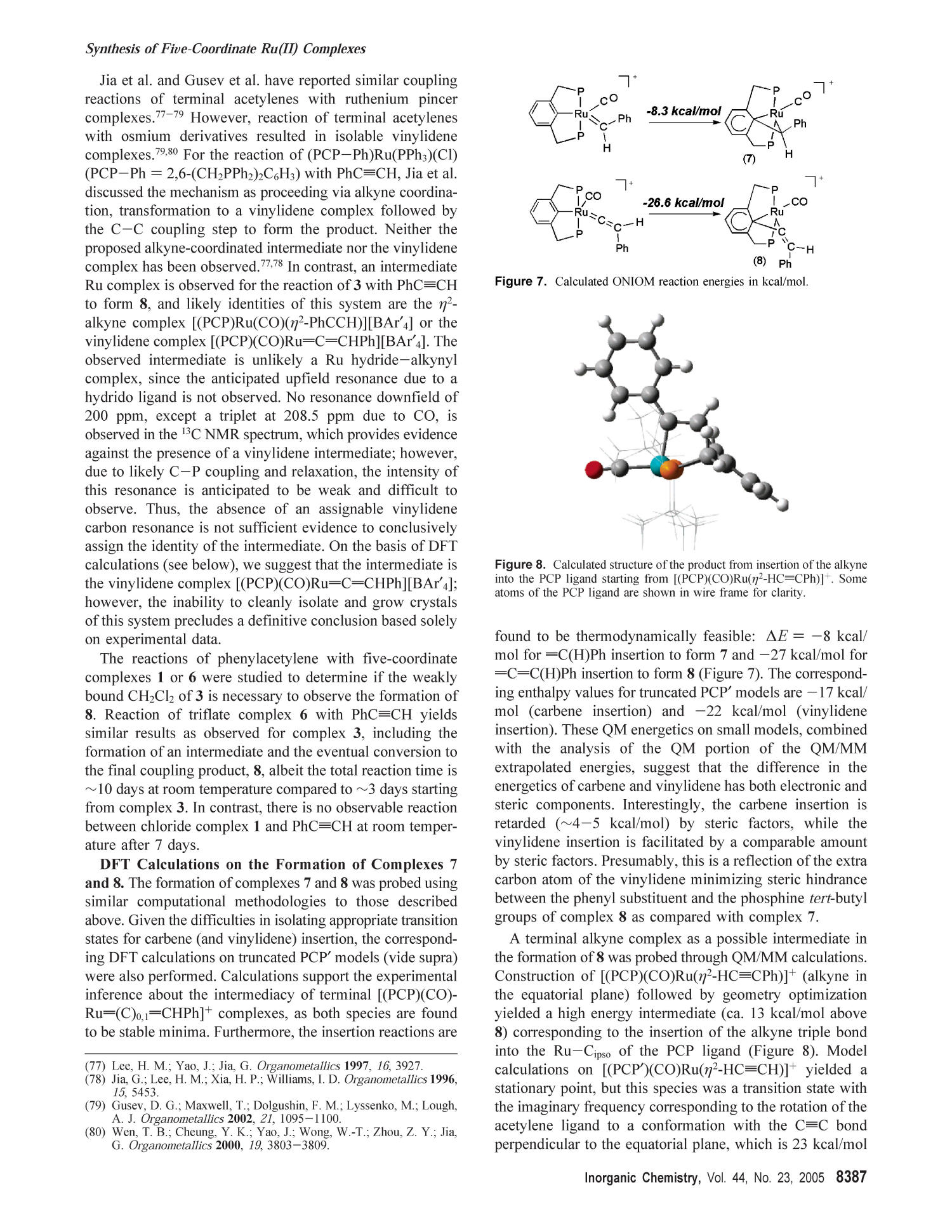 Synthesis Of The Five Coordinate Ruthenium Ii Complexes Pcp Ru Co L Bar 4 Pcp 2 6 Ch2ptbu2 2 C6h3 Bar 4 3 5 Cf3 2c6h3 L ɳ1 Cich2ci ɳ 1 N2 Or M Cl Ru Pcp Co Reactions With Phenyldiazomethane And Phenylacetylene Page 8 387 Unt