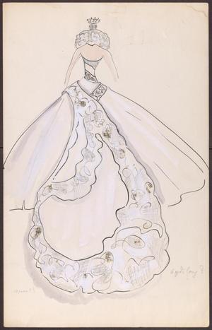 Primary view of object titled 'Pageant Gown'.