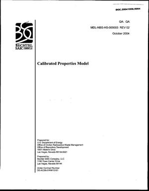 Calibrated Properties Model