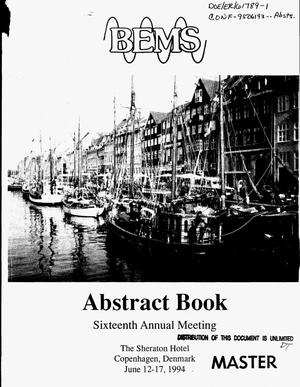 BEMS: Abstract book