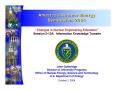Presentation: ''Changes in Nuclear Engineering Education''