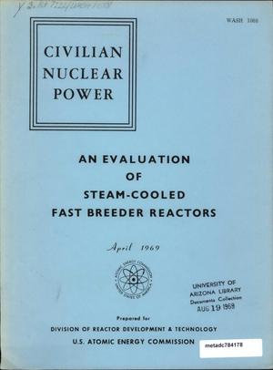 An Evaluation of Steam-Cooled Fast Breeder Reactors