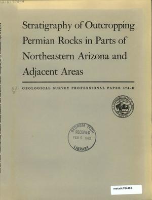 Primary view of object titled 'Stratigraphy of Outcropping Permian Rocks in Parts of Northeastern Arizona and Adjacent Areas'.