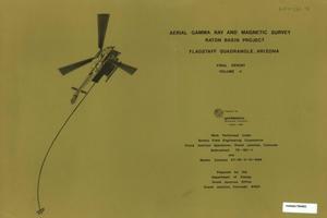 Aerial Gamma Ray and Magnetic Survey, Raton Basin Project, Flagstaff Quadrangle of Arizona: Final Report, Volume 2