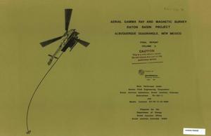 Aerial Gamma Ray and Magnetic Survey, Raton Basin Project, Albuquerque Quadrangle: Final Report, Volume 2