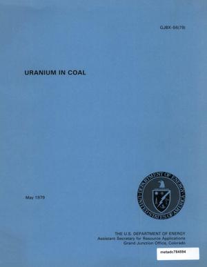 Uranium in Coal