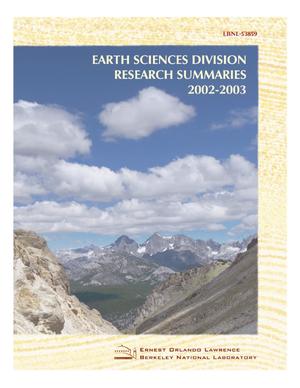 Earth Sciences Division Research Summaries 2002-2003
