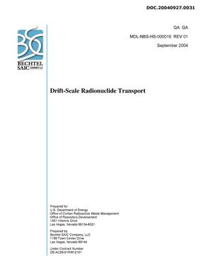 Drift-Scale Radionuclide Transport