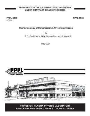 Phenomenology of Compressional Alfven Eigenmodes