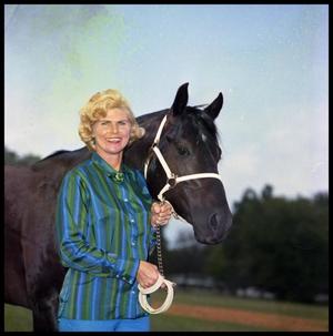 [Ms. Stanfield with a Horse]