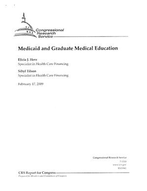 Medicaid and Graduate Medical Education