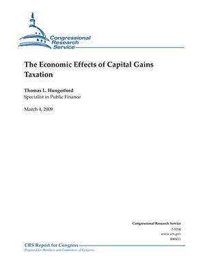 The Economic Effects of Capital Gains Taxation