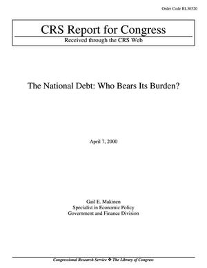 The National Debt: Who Bears Its Burden?