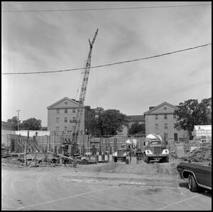 [Construction of Biology Building from side 5]