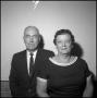 Photograph: [Dr. and Mrs. Blackburn in hallway 2]