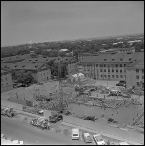 [Aerial view of Biology Building construction 5]