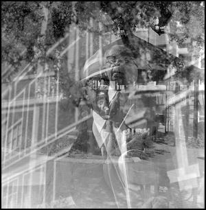 [Double exposed photograph of John Burroughs]