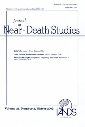 Journal of Near-Death Studies, Volume 21, Number 2, Winter 2002