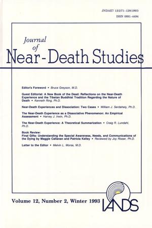 Journal of Near-Death Studies, Volume 12, Number 2, Winter 1993
