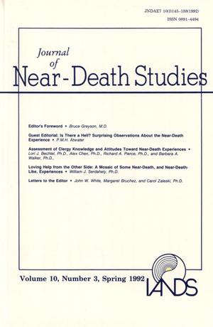 Journal of Near-Death Studies, Volume 10, Number 3, Spring 1992