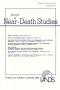 Journal/Magazine/Newsletter: Journal of Near-Death Studies, Volume 13, Number 3, Spring 1995