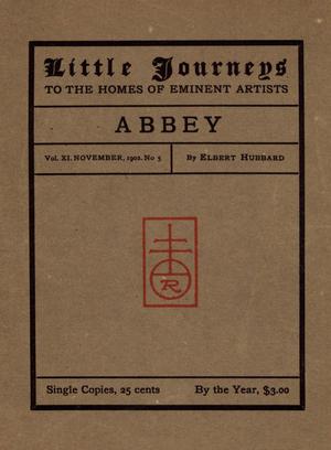 Primary view of object titled 'Little Journeys, Volume 11, Number 3, November 1902'.